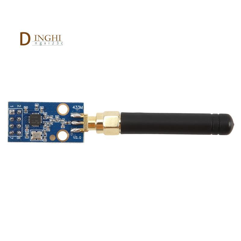 Mô-đun không dây CC1101 với mô-đun thu phát không dây ăng-ten SMA để tăng cường tín hiệu 433MHZ