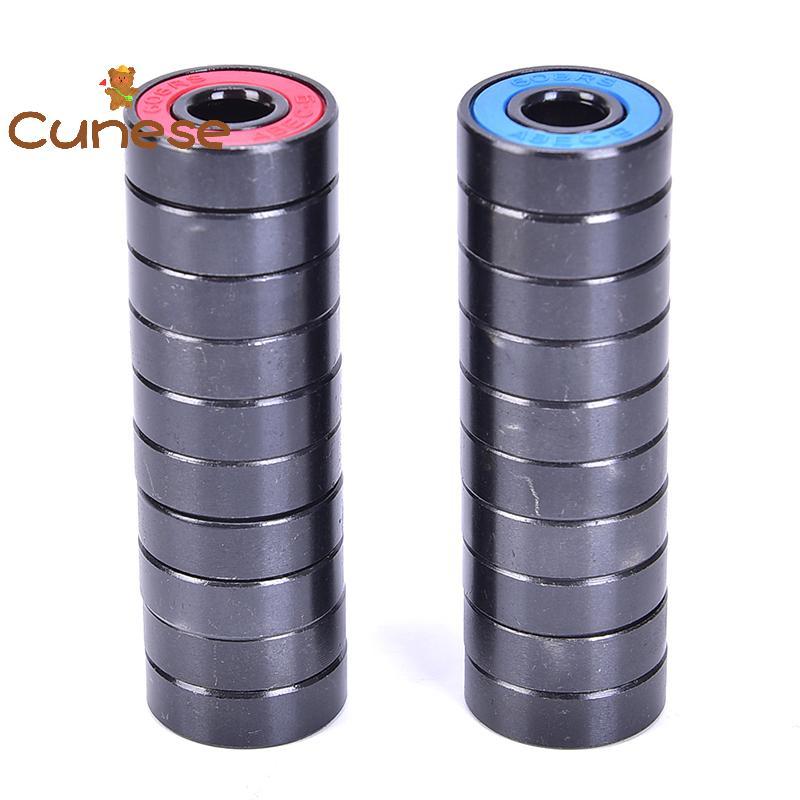 [Cunese] 10 Cái / bộ 608 2RS Vòng bi kín bằng thép rãnh sâu 608RS 608-2RS [Mới]