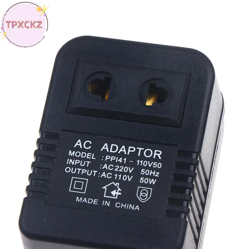 TPXCKZ EU US Plug Step Down Transformer Travel Adapter AC220V sang 110V hoặc 110 sang 220V Bộ chuyển
