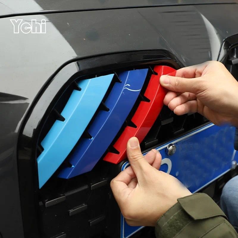 Kiểu Dáng Xe ABS Phía Trước Nướng Trang Trí Dải Viền Phụ Kiện Xe Hơi Cho Xe BMW 4 Series G22 G23 G26