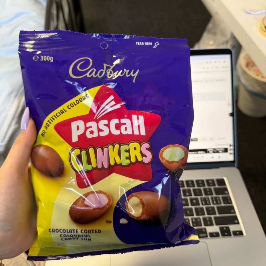 Úc Cadbury Pascall Eclairs Clinkers Clinkers Guess Color TT42026 @