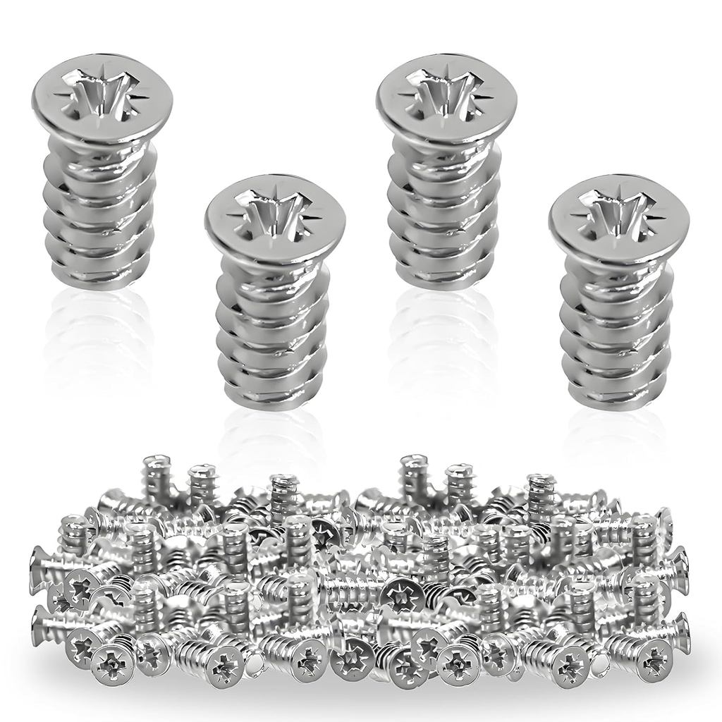 45 Vít sắt ngăn kéo Euro tương thích với IKEA 100349, Vít tự khai thác Crosshead