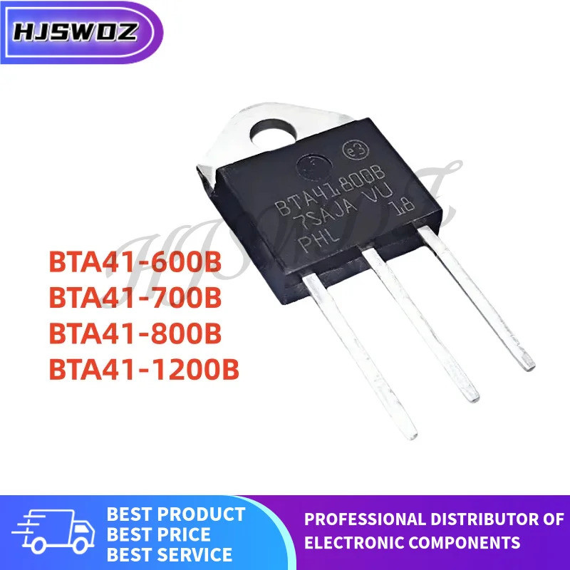 10 CÁI / BTA41-600B BTA41-700B BTA41-1200B BTA41-800B BTA41 TO-3P Muỗi thyristor hai chiều còn hàng 