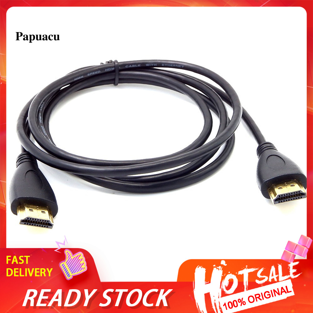 1m 1080P Độ Rõ Ràng Cao HDMI V14 Nam Sang Nam Cáp Chuyển Đổi Video Dây Cho Tivi DVD Màn Hình