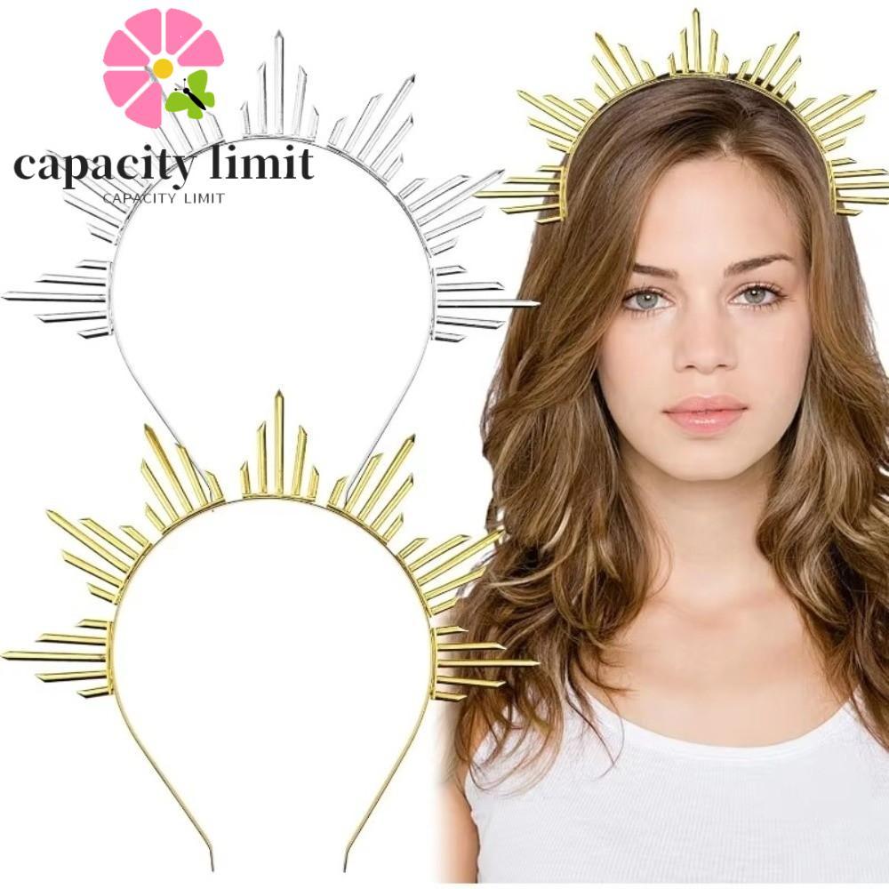 capacity limit Năng lượng Giới Hạn - Glory Sun Crown, Spike Headpiece Màu Đen, Style Gothic-Baroque 