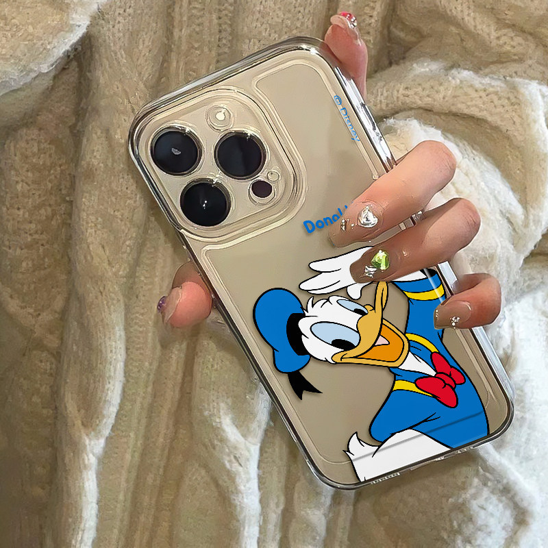 Disney Disney Vịt Donald Thích Hợp Cho iPhone Apple 16plus Ốp Điện Thoại 14 / 17pro / 15plus / 12 / 