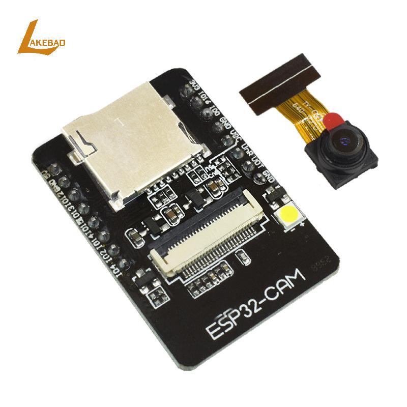 [LAKEBAO] ESP32-CAM MICRO USB ESP32 Serial To WiFi ESP32 CAM Development Board CH340 5V + OV3660 Cam