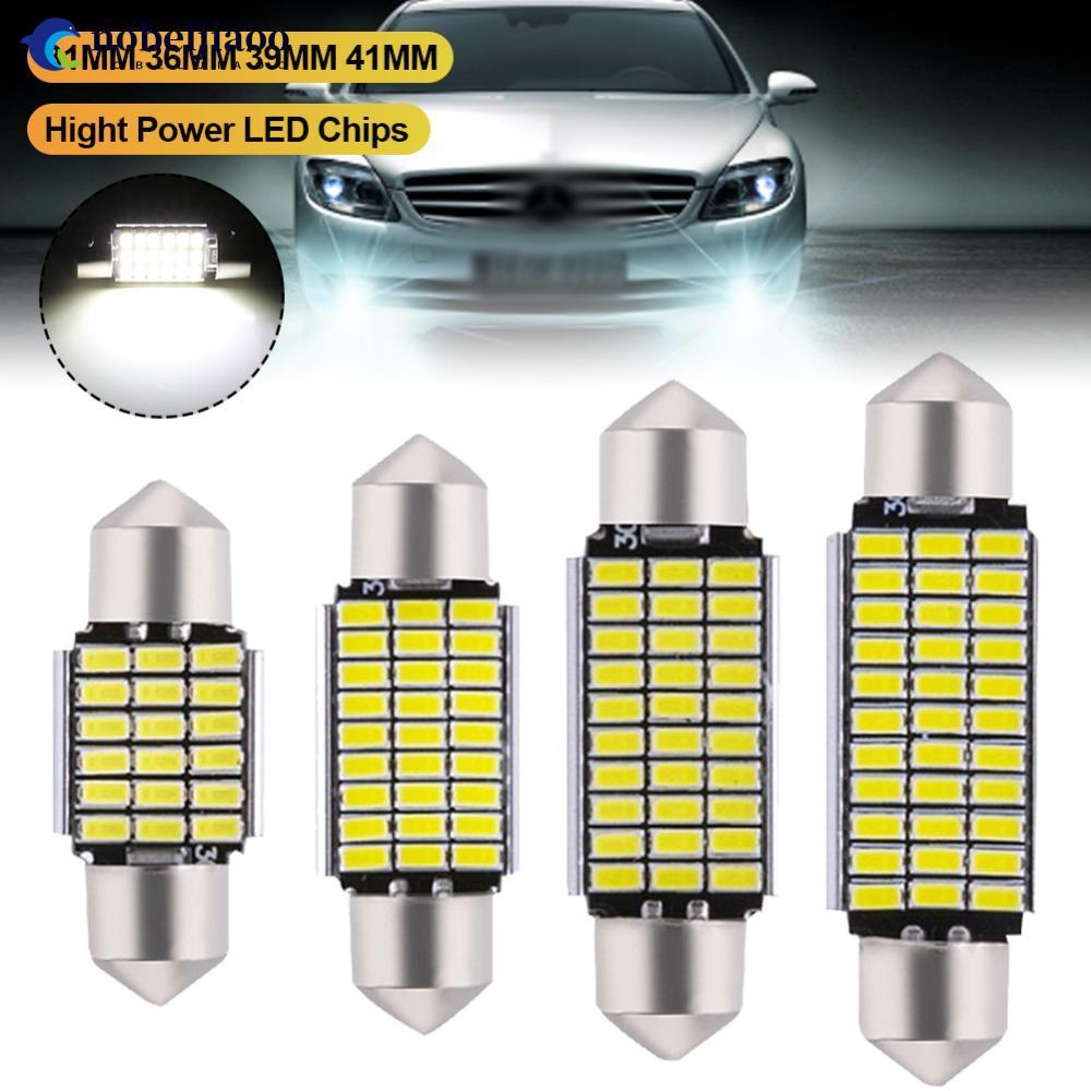 NOBELJIAOO 1 Bóng Đèn LED C5W Canbus Bóng Đèn LED Siêu Sáng C5W C10W Đèn Giấy Phép Ô Tô Tự Động Đọc 