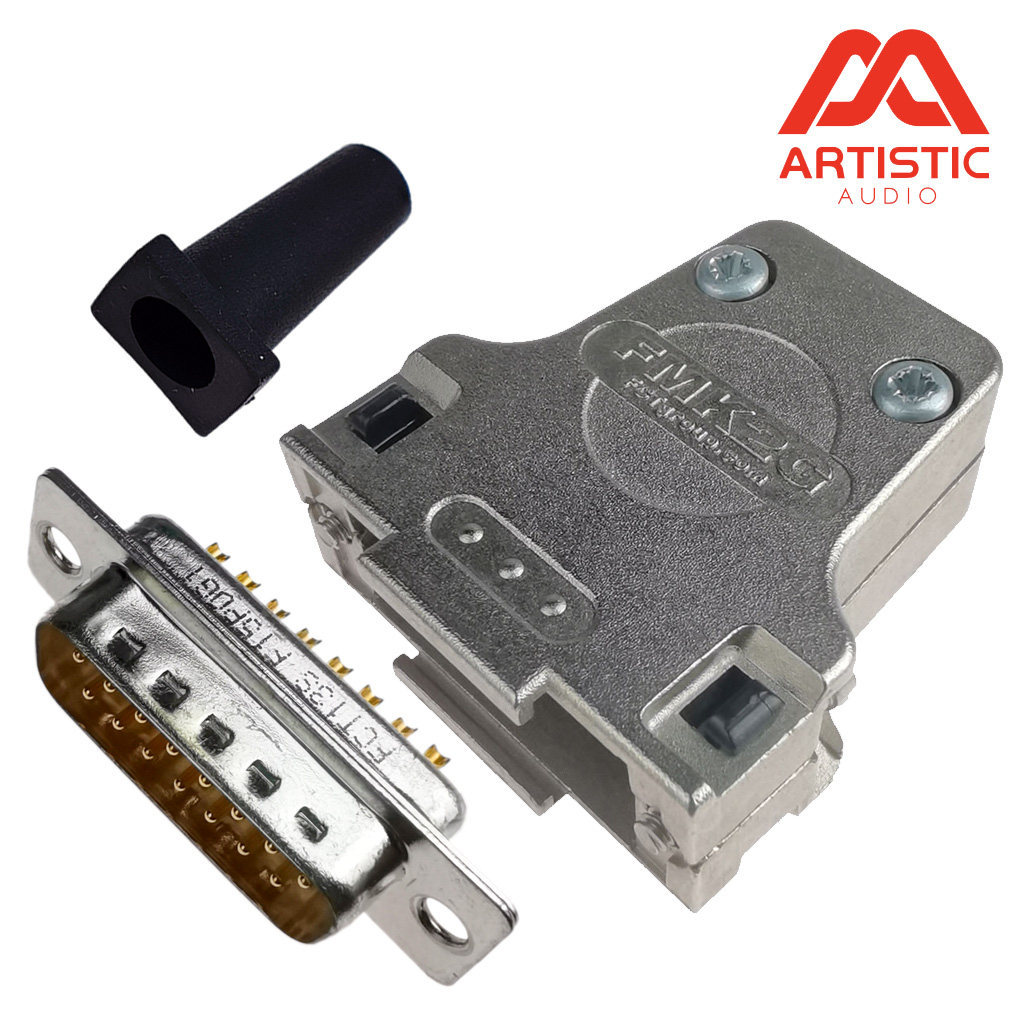 Molex FCT DB15 Connector F15P0G1 FMK2G Braid Line Plug Shell Nhập khẩu từ Đức