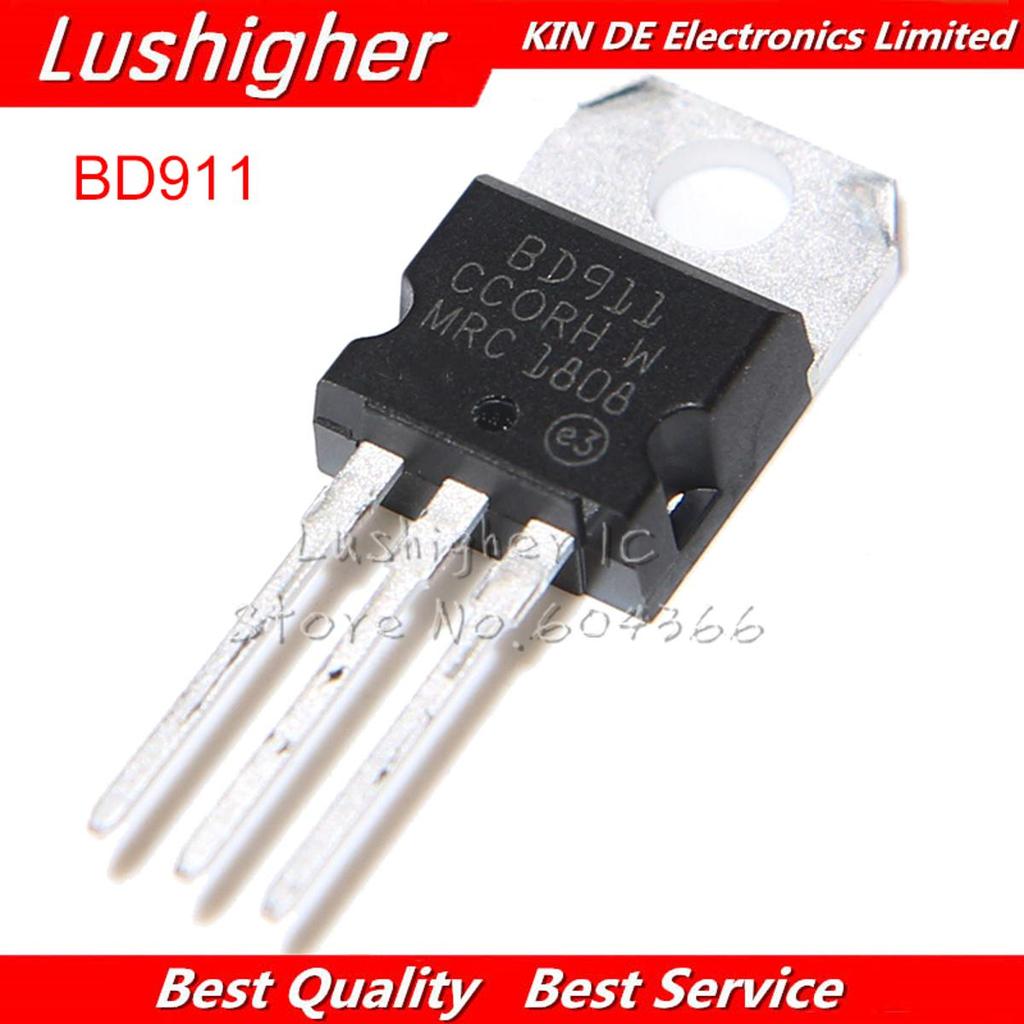 10 CÁI BD911 TO220 911 TO-220 NPN TRUYỀN ĐỘNG Mới Chính Hãng