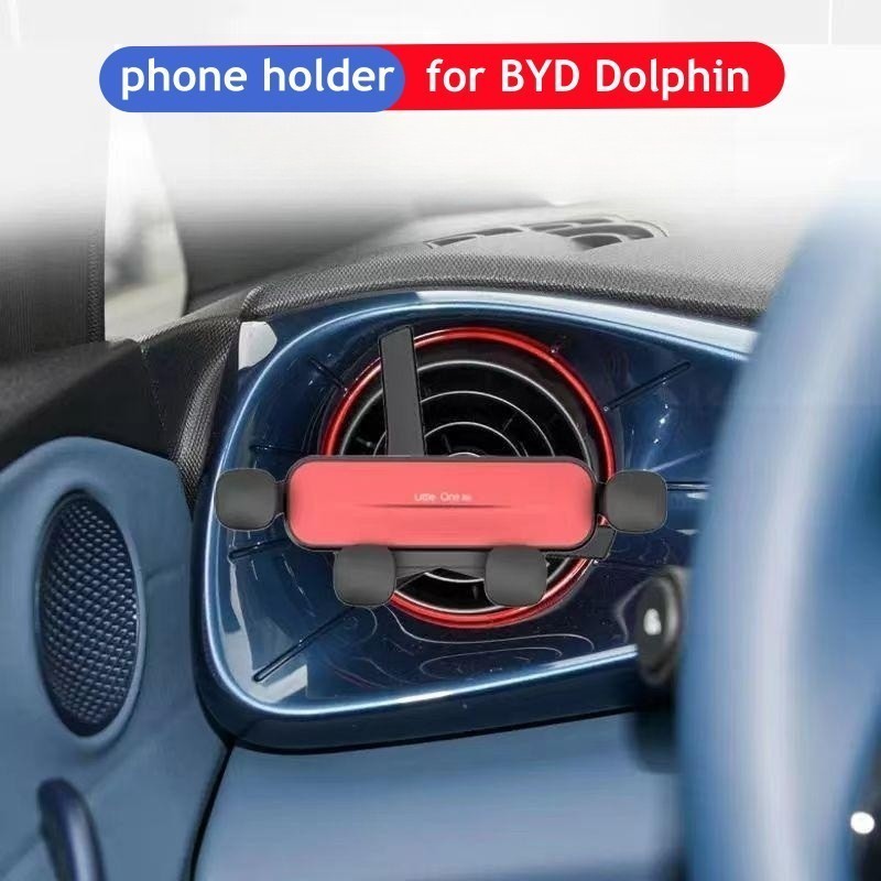 Giá đỡ điện thoại cho BYD Dolphin EV Air Vent Mount Giá đỡ điện thoại di động Phụ kiện ô tô.0.0