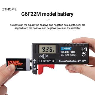 ZTHOME Kỹ Thuật Số Dung Lượng Pin Volt Tester Che Pin Điện Áp Dòng Điện Meter Tester HOT