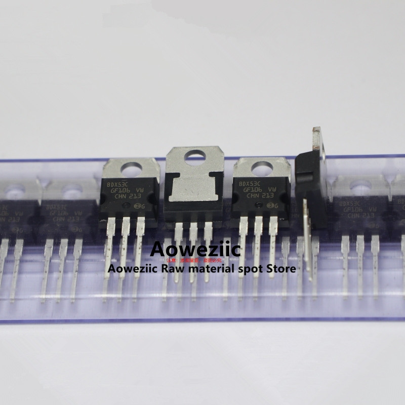 10 Cái / lốc 100% Mới Nhập Khẩu Chính Hãng BDX53C BDX54C TO-220 Darlington Transistor