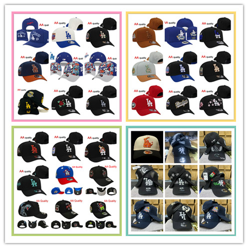 Dodgers Dodgers LA Đạt Đỉnh Mũ Mũ Trắng Sox Điều Chỉnh Mũ Bóng Chày Nam Nữ Chống Nắng Mũ Chống Nắng 