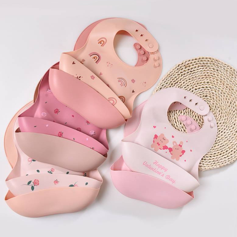 Baby Eating Bib 3D Pocket Silicone Pinny Baby Eating Bib 3D Pocket Silicone Pinny 658g