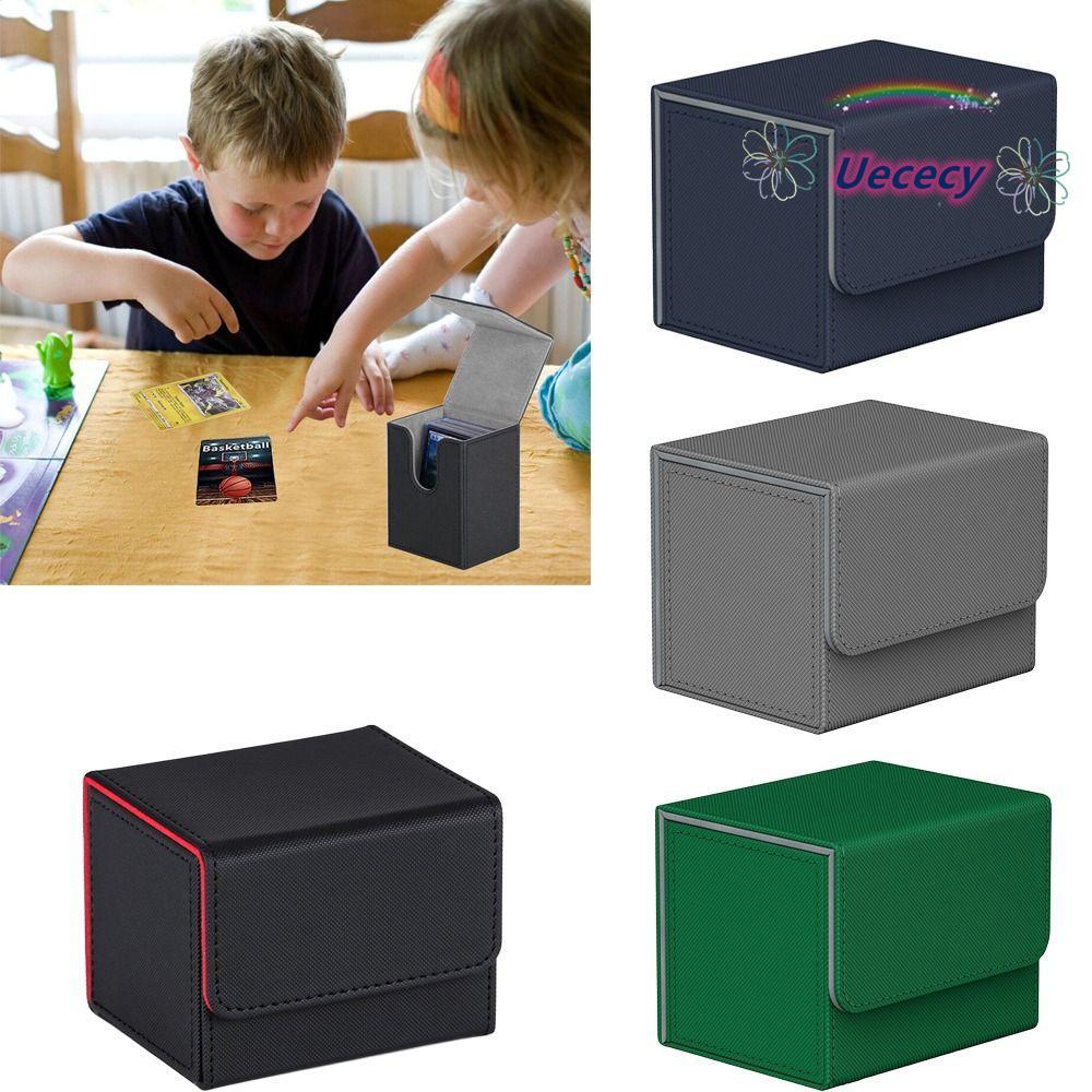 UECECY Game MTG Trading Card Holder, PU Storage Deck Box, Box Collectible Game Protectors Box Card D