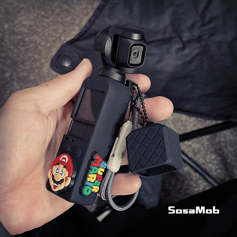 Thích hợp cho DJI Osmo Pocket 2 3 Lingmo Túi cầm tay Gimbal Camera Vỏ bảo vệ silicon