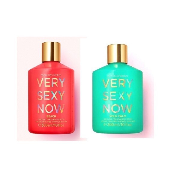 Dưỡng thể cao cấp giữ ẩm da Victoria's Secret Very Sexy Now Beach/Wild Palm cooling fragrance lotion