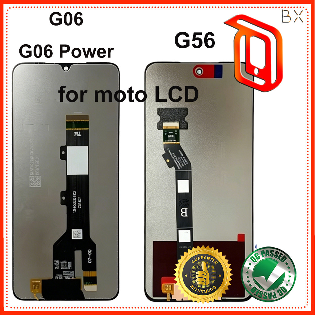 Màn hình LCD cho Moto G56 XT2529 G06 / G06 Power XT2535 Khung hiển thị