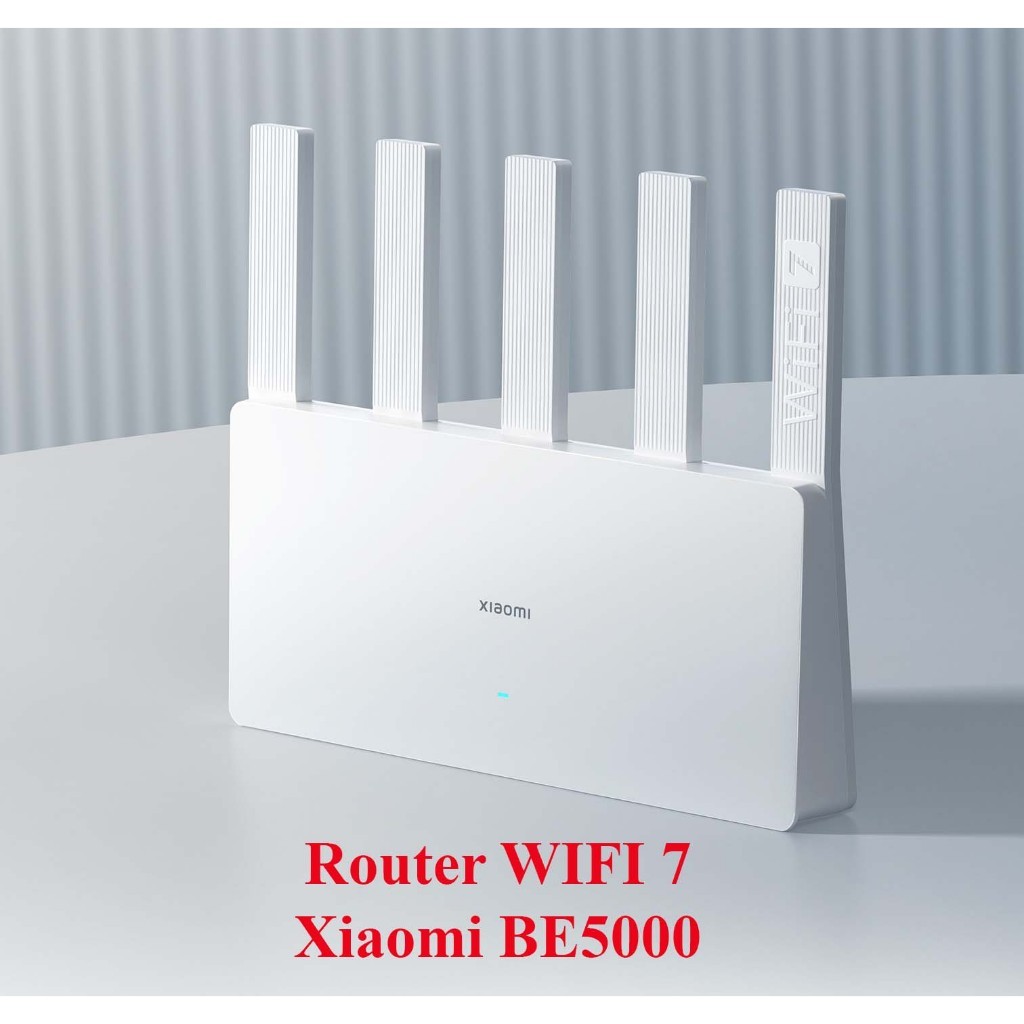 [BH 6 tháng] [New Seal] Router WIFI 7 Xiaomi BE5000 - Xuyên tường cực mạnh - Chịu tải cao