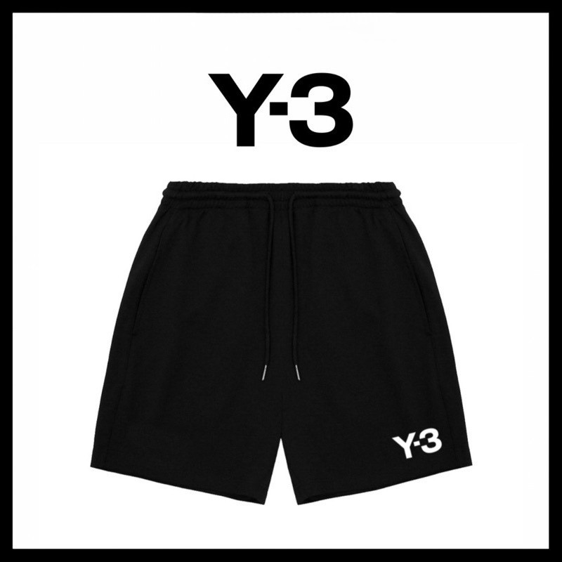 Hàng có sẵn Y3 Yohji Yamamoto Quần Short màu đen chất lượng cao cấp Quần Short Adidas Y3 Quần ngắn t