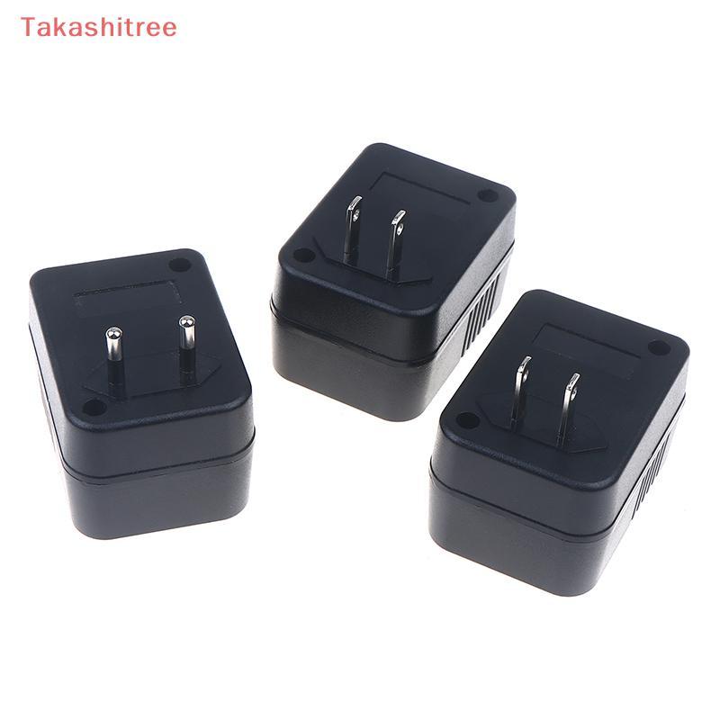 (Takashitree) EU US Plug Step Down Transformer Du Lịch Adapter AC220V Sang 110V Hoặc 110 Sang 220V B