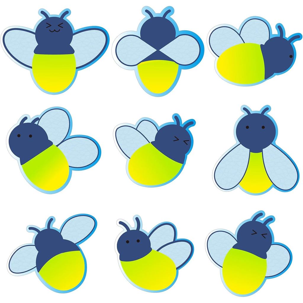 72 Chiếc Firefly Cutouts Giấy Firefly Bulletin Board Cutouts Hình Chết Cắt Cho Trang Trí Lớp Học Giá