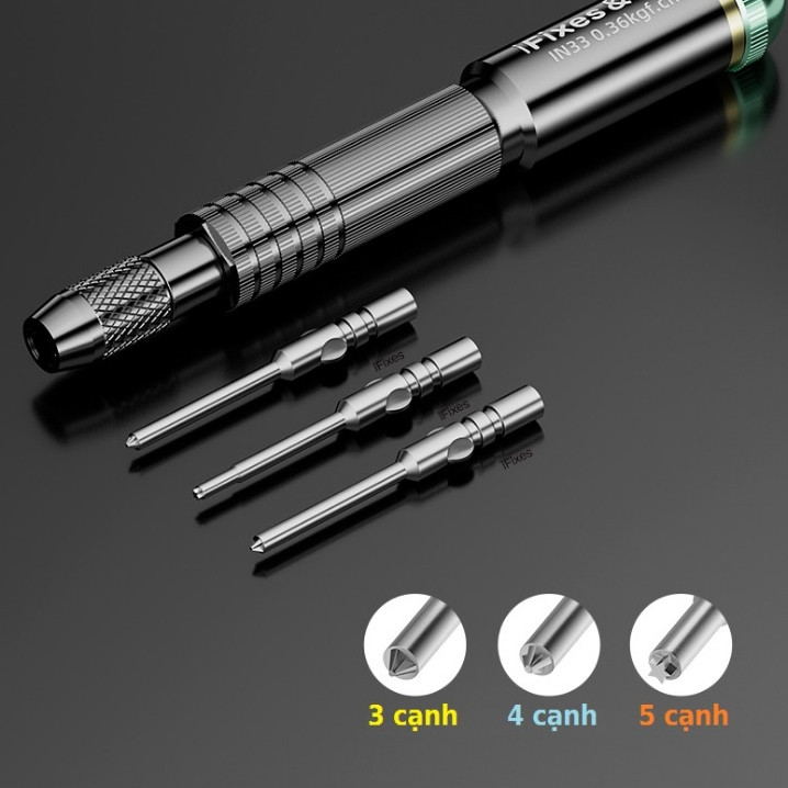 Đầu tô vít 3D thay thế cho tô vít iN33 (hoặc các loại tương tự)