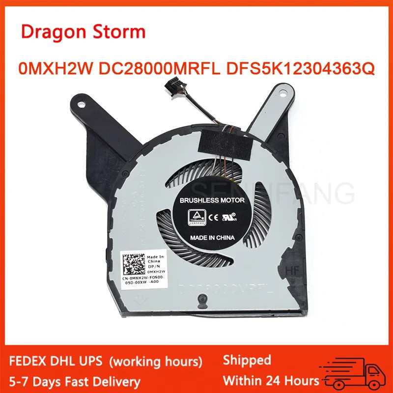 0MXH2W MXH2W EG50050S1-CF00-S9A DC28000MRFL DFS5K12304363Q DC5V 0.50A Dành Cho Laptop Dell Latitude 
