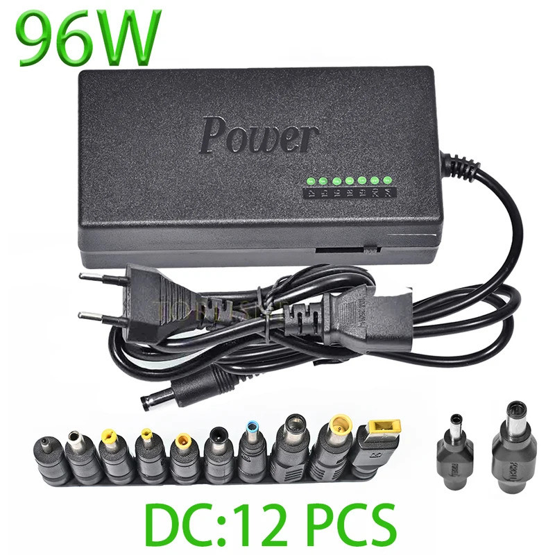 DC 12V / 15V / 16V / 18V / 19V / 20V / 24V 4A 5A 96W 100W Laptop AC Đa Năng Bộ Sạc Cho Laptop ASUS D