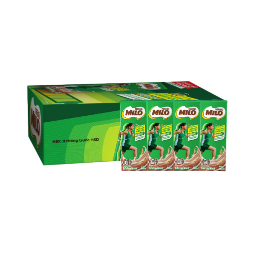 Thùng 48 hộp sữa Milo 180ml