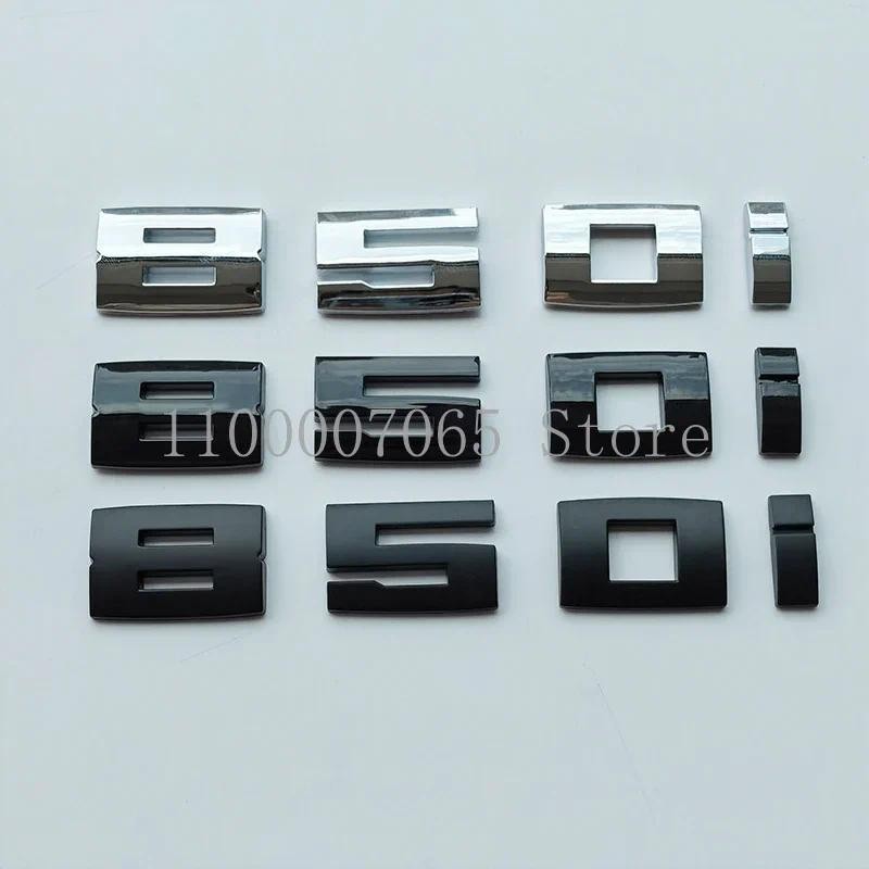 20mm M Series Bond Phông Chữ Số ABS Xe Biểu Tượng Cho M850i 850i Thân Cây Biển Tên Logo Miếng Dán Mờ