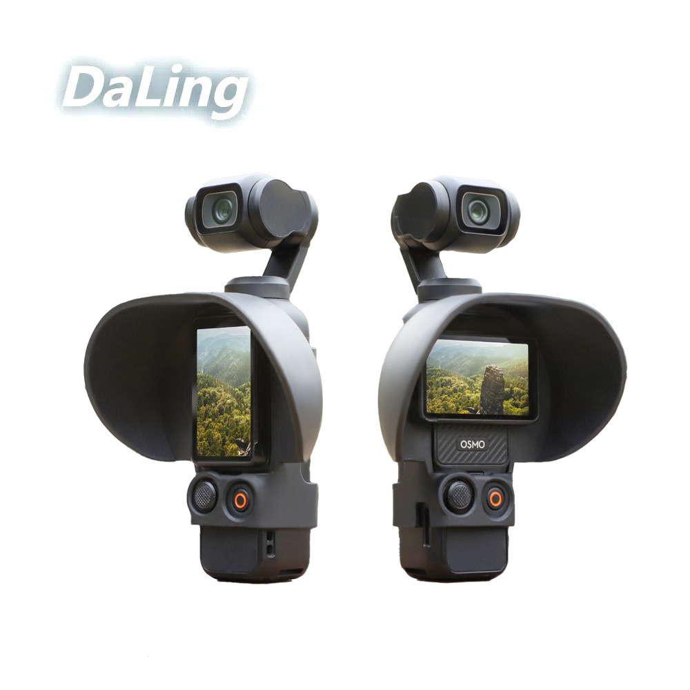 Sunnylife DJI Osmo Pocket3 Màn Hình Hood Pocket3 Tấm Che Nắng Đầu Phụ Kiện Camera