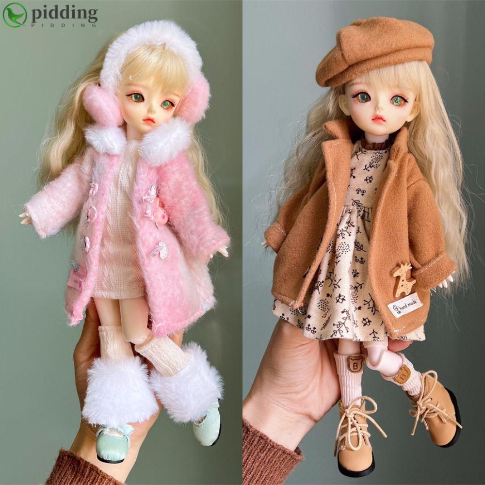 PIDDING 30Cm Quần Áo Búp Bê, DIY Multistyles 1 / 6 Bộ Trang Phục Búp Bê BJD, Quà Tặng Mini Váy Búp B