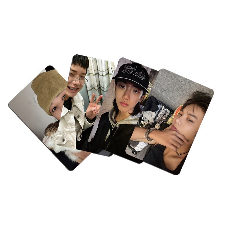 4 Ngày tập luyện LNGSHOT Thẻ Lomo CALLERS Album Photocards FANPLE Tuần phát sóng Makestar Soundwave 