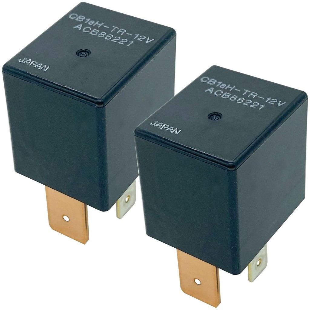 Rơle 2 gói CB1aH-TR-12V ACB86221 - Rơle ô tô 4 chân SPST 70A 12VDC có điện trở - Tương thích với BMW