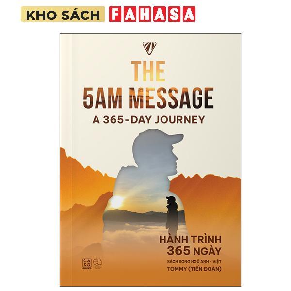 Sách - The 5AM Message - A 365-Day Journey - Hành Trình 365 Ngày - Phiên Bản Có Chữ Ký Tác Giả