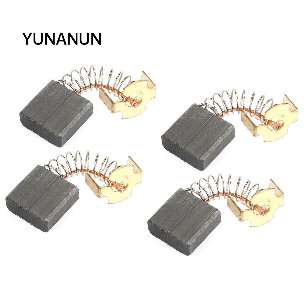 YUNAUN 20 chiếc Bàn chải carbon động cơ điện, Bàn chải động cơ carbon 7 * 17 * 18mm 44A, Bàn chải sợ
