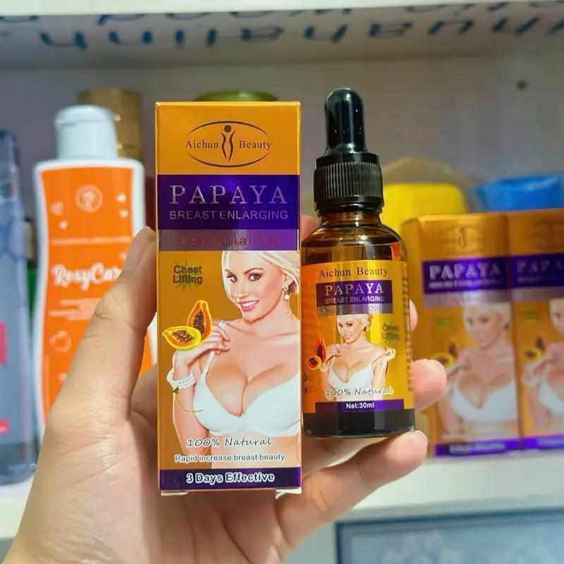 Tinh Dầu Papaya Hỗ Trợ Massage Nâng Niêu Vòng 1 Tự Nhiên-KR2