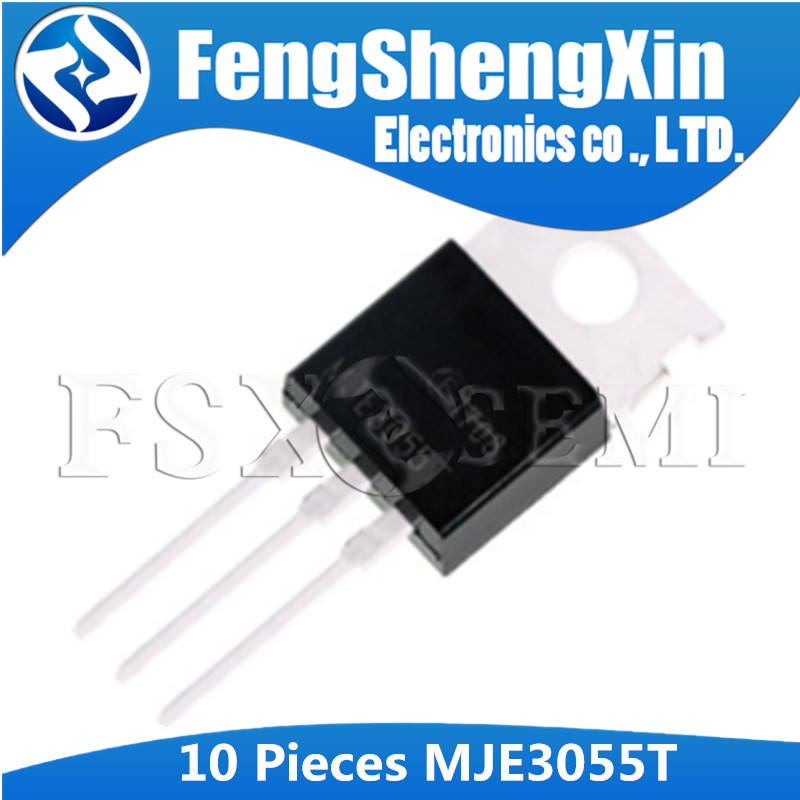 10 Cái / lốc MJE3055T MJE3055 TO-220 NPN Điện Transistor