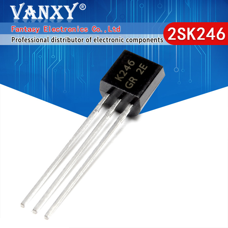 10 Chiếc 2SK246 K246 TO-92 2SK30A 2SK117 2SK241 2SK439 2N5486 2N5460 2N5484 2N5485 2N5457 2N5088 2N5