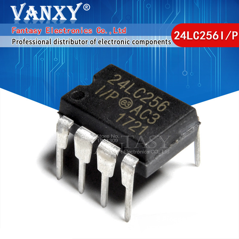 5 CÁI 24LC256-I / P DIP-8 24LC256I / P DIP8 24LC256 EEPROM DIP 24LC256-I / P