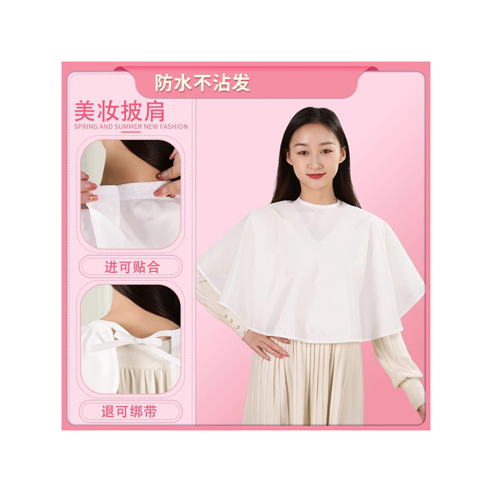 Tạp dề cắt tóc chống nước không dính tóc Tạp dề làm đẹp chống thấm cho uốn tóc trang điểm nhổ răng N