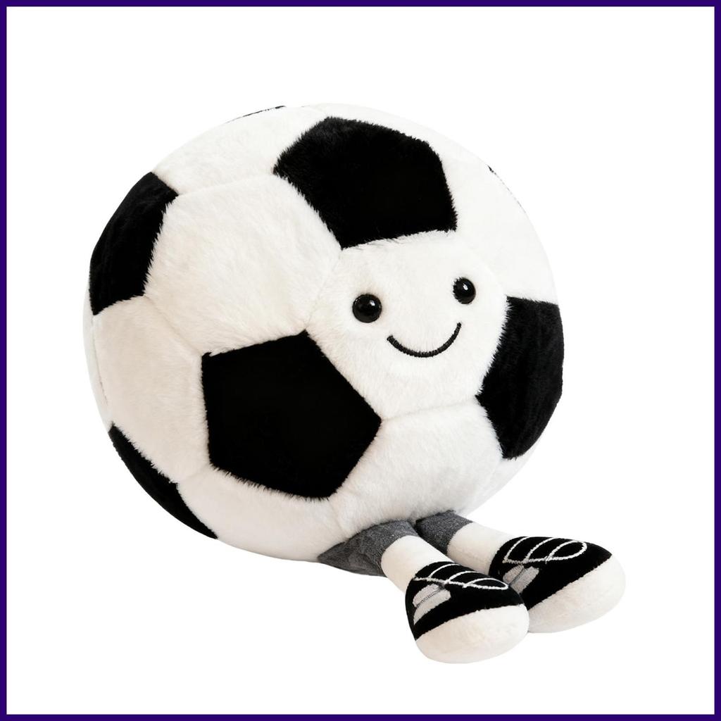 Dành Cho Jellycat Sang Trọng Thể Thao Bóng Gối Bóng Đá Dễ Thương Bóng Rổ Sang Trọng Đồ Chơi Hoạt Hìn