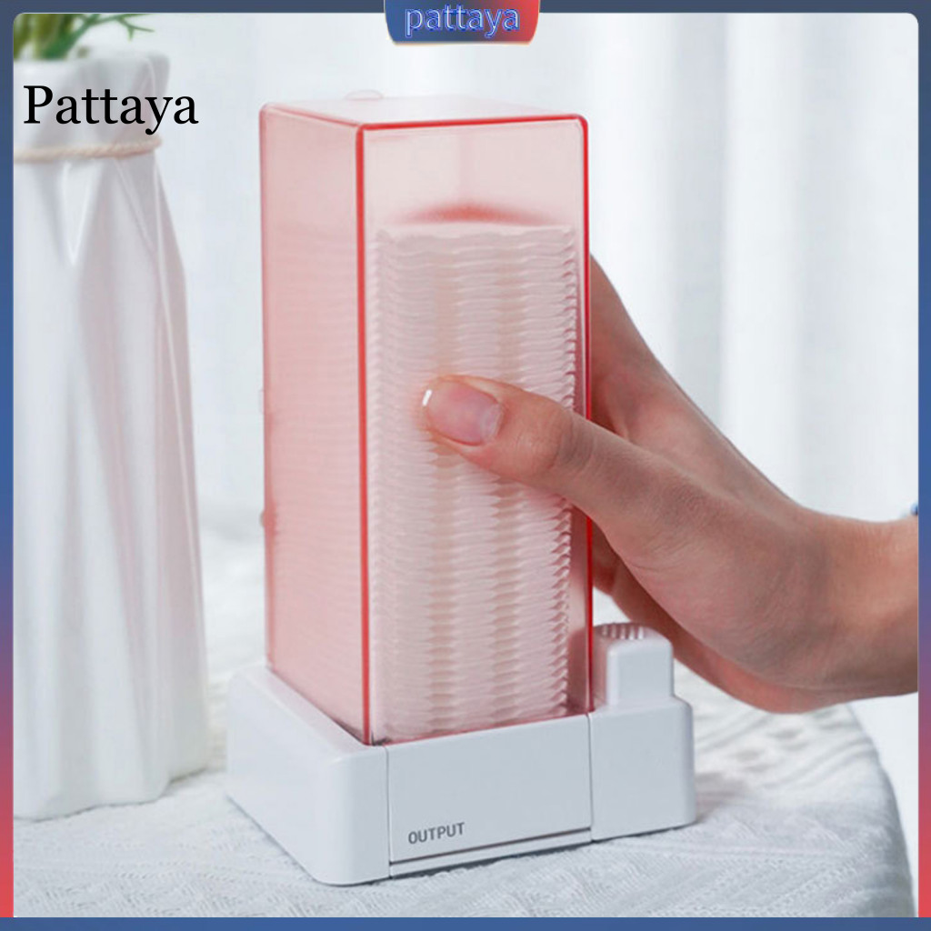 {pattaya} Hộp đựng bông PC có thể tháo rời
