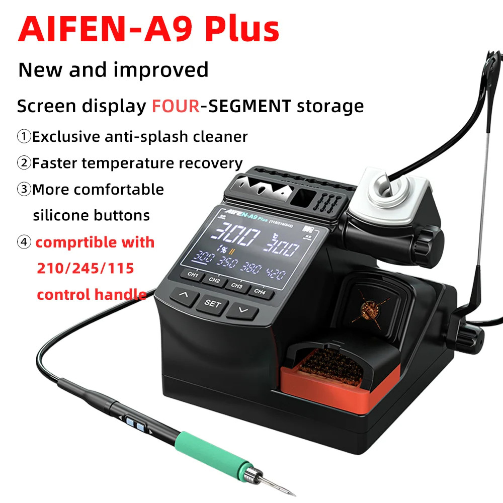 Máy hàn Aifen A9 Plus/ A9 Pro tay hàn mũi C210/ C245/ C115