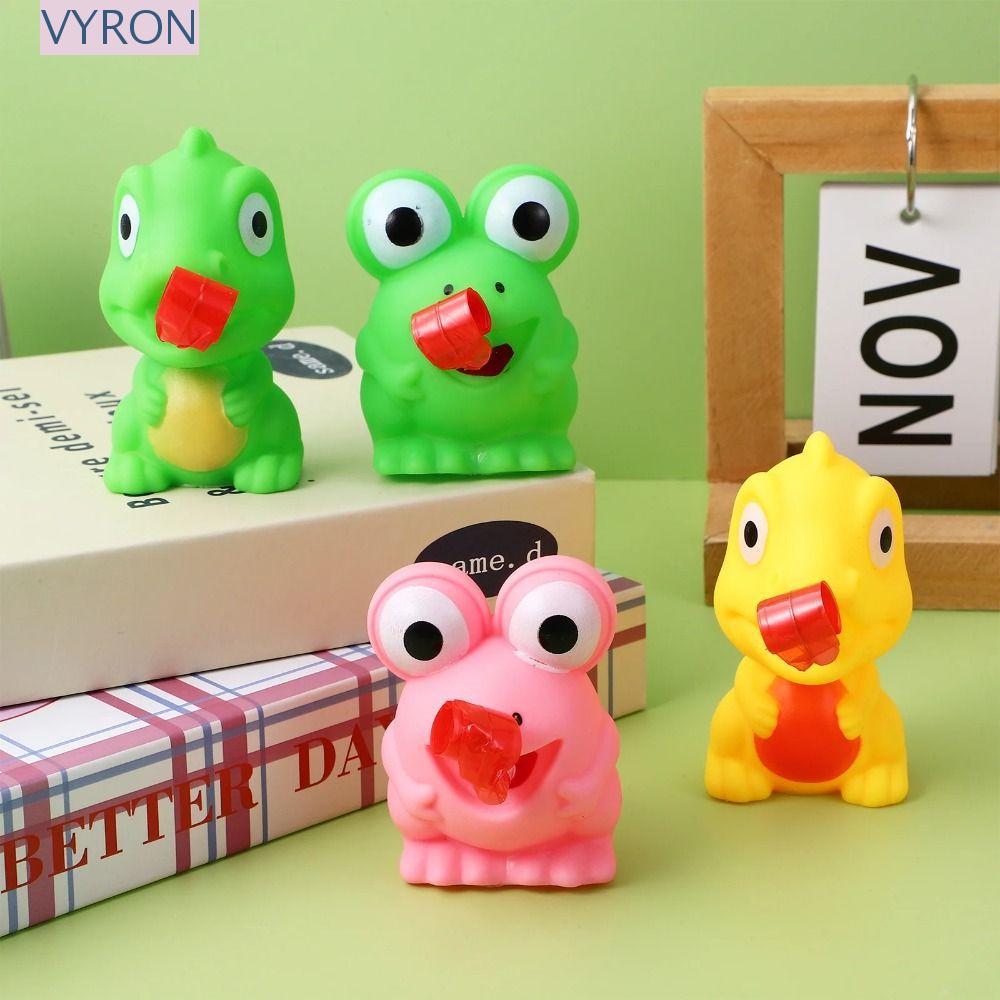 Đồ chơi bóp lưỡi hình khủng long VYRON, Đồ chơi bóp lưỡi ếch hình con ếch hình con ếch, Động vật mới