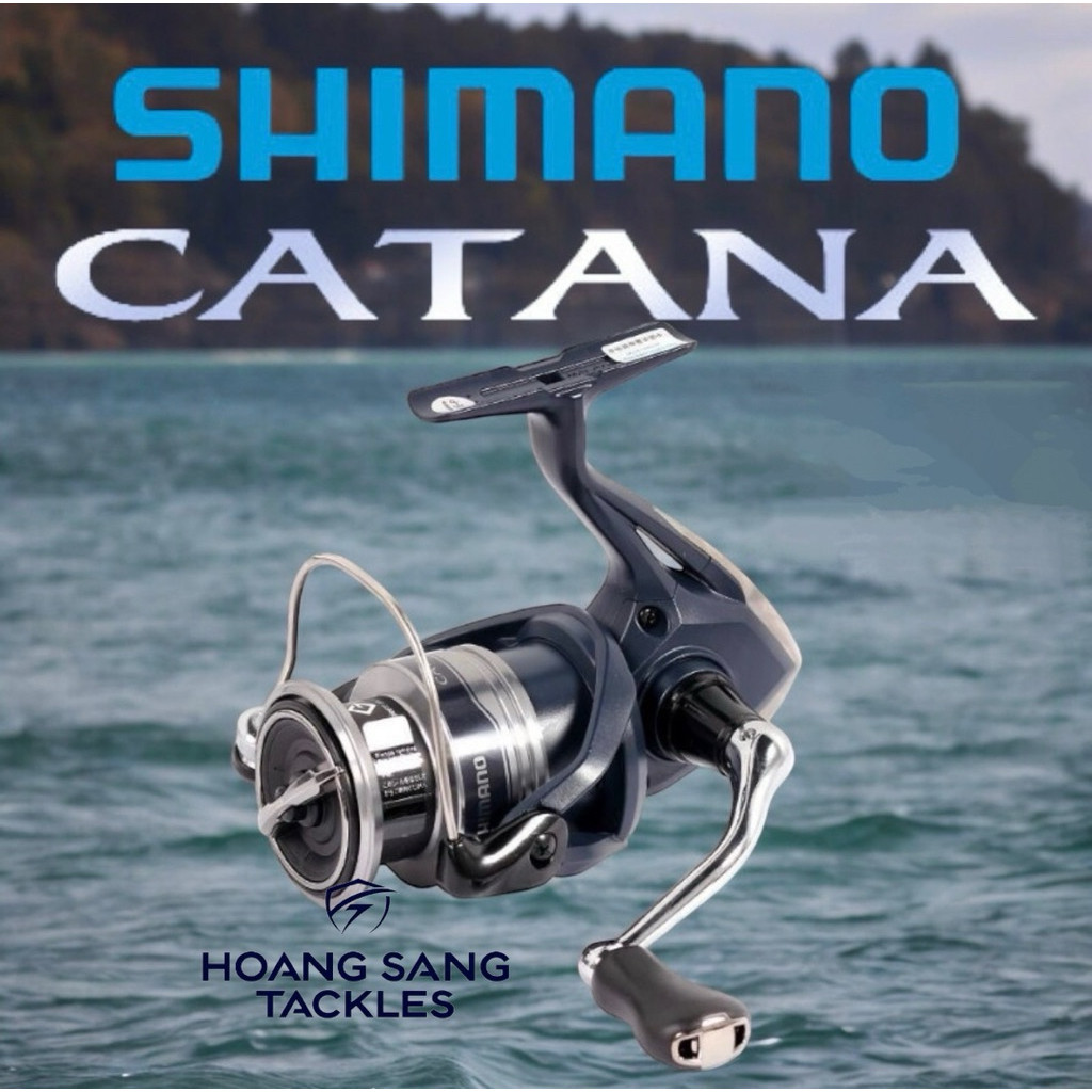 Máy cuộn dây câu kim loạiMáy câu Shimano Catana
