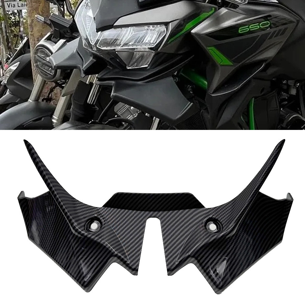 Dành Cho Kawasaki Z650 Z 650 z650 2021-2024 2025 Xe Máy Cánh Gió Trước Fairing Winglet Khí Động Học 