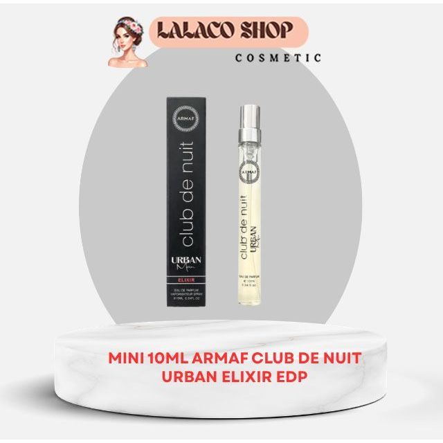 Mini 10ml Armaf Club De Nuit Urban Elixir EDP | Nước hoa nam